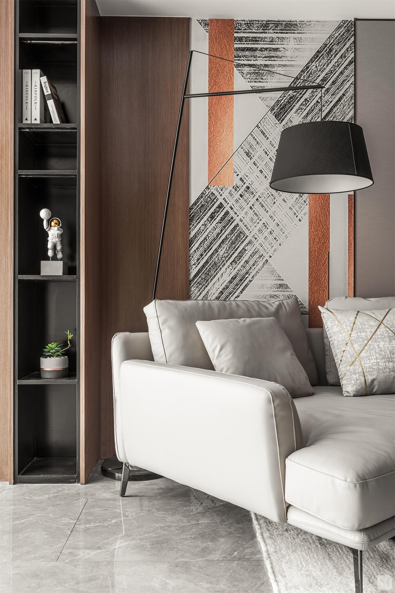 现代局部装修效果图